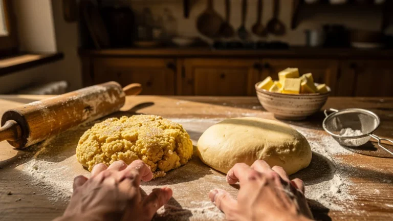 Pâte sablée au beurre et pâte sucrée faites maison, choix pour les novices en pâtisserie